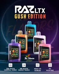 RAZ Gush Edition Flavors Ranking
