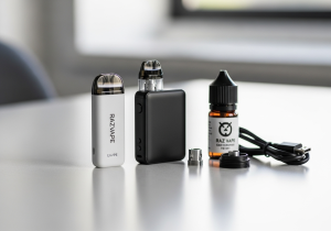 The Ultimate On-the-Go Convenience of a Disposable Vape A person easily slipping a sleek Raz disposable vape into their pocket while on the move