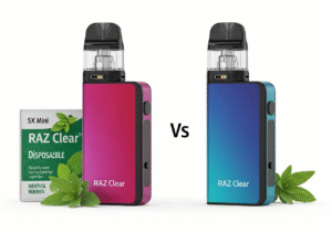 A product packaging box clearly showing CE, RoHS, and other compliance symbols, sitting next to a passport.