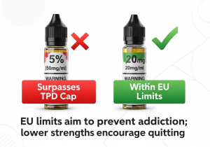 Vape nicotine strength
