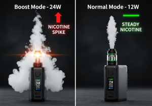 RAZ TN9000 mode switch nicotine