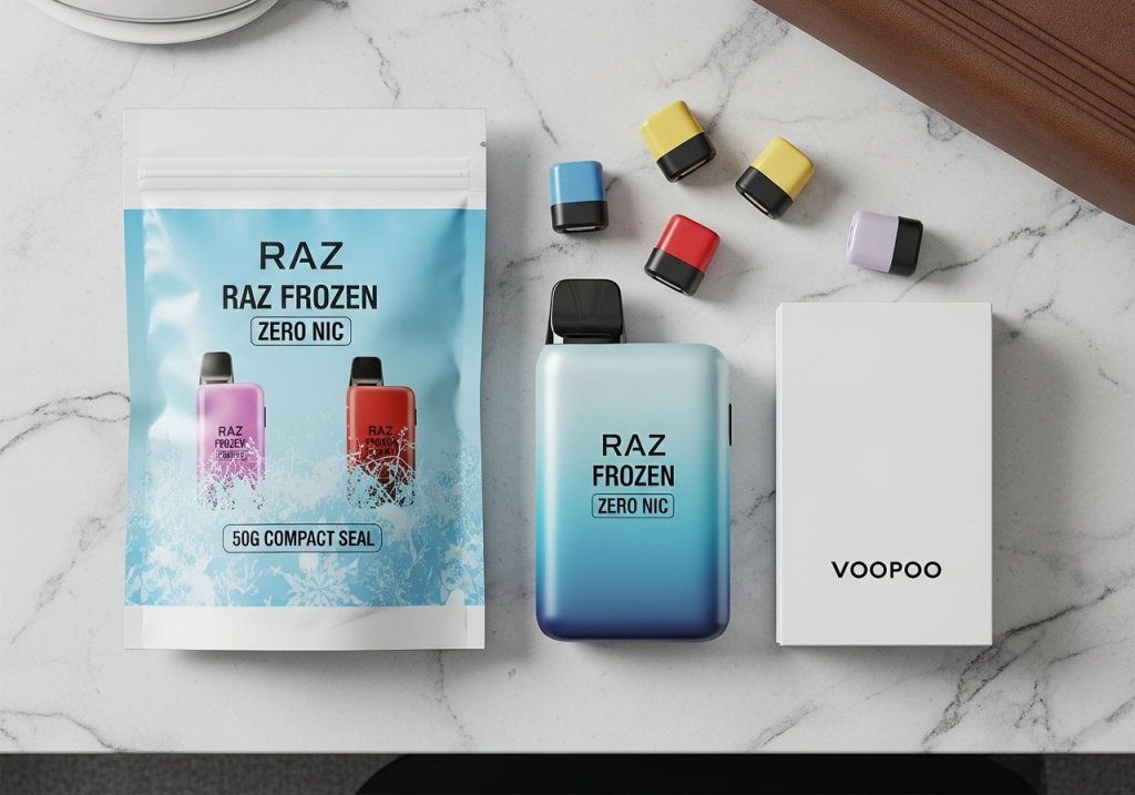 RAZ Frozen Edition Zero Nicotine vs. Voopoo: Icy Fruit Twists for Rechargeable Fans Globally?