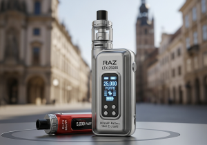 High puff count vape
