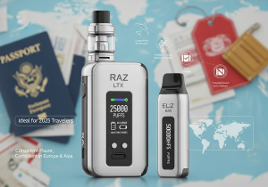 Disposable vape comparison for travel