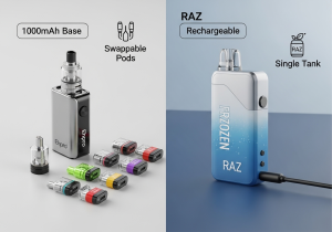 Reusable vape features