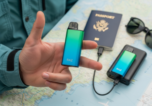 Travel vape device