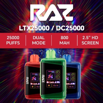 RAZ DC25000 LTX Disposable Vape 25K Puffs