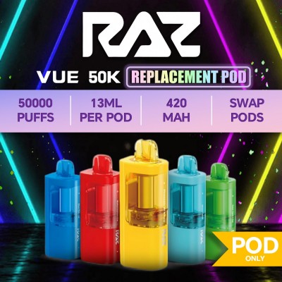 RAZ VUE 50K Replacement Pod Cartridge